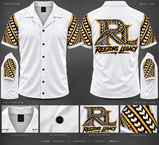 Reezon’s Legacy RL Polynesian Button-Up