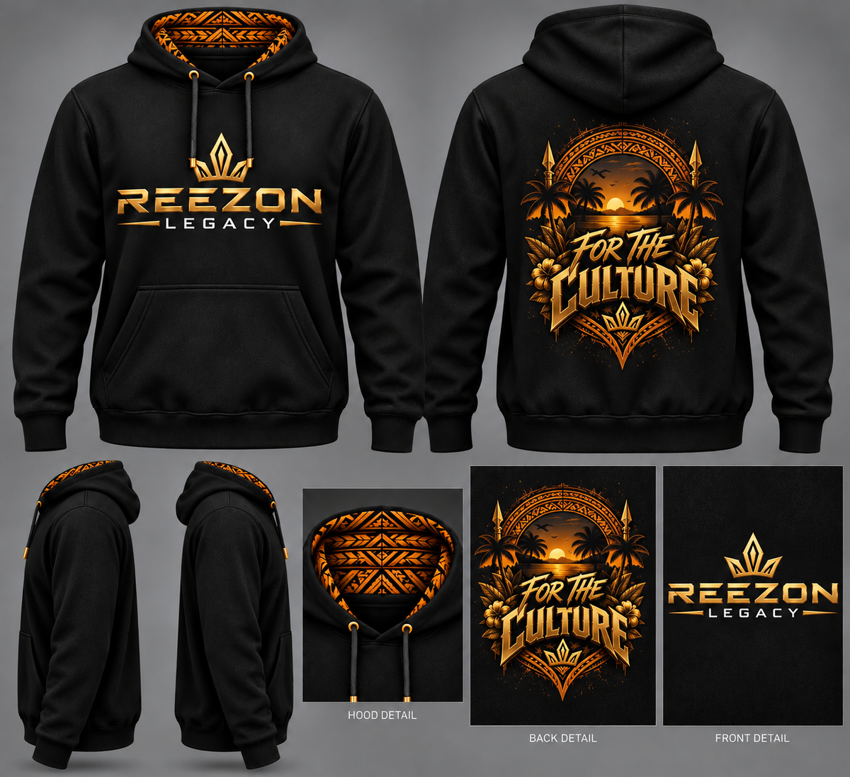 Reezon Legacy – For the Culture Hoodie