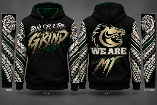 Built for the Grind – WE ARE MT Hoodie