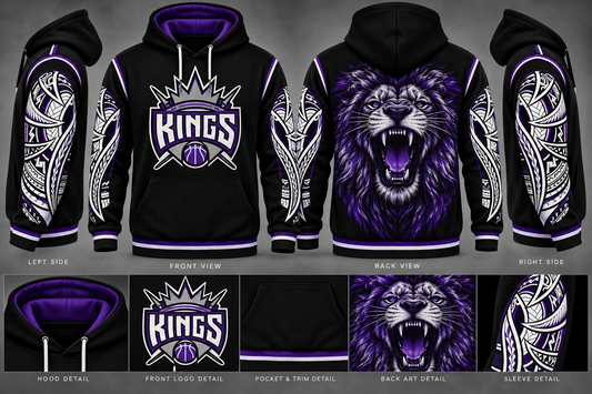 Kings Polynesian Lion Hoodie