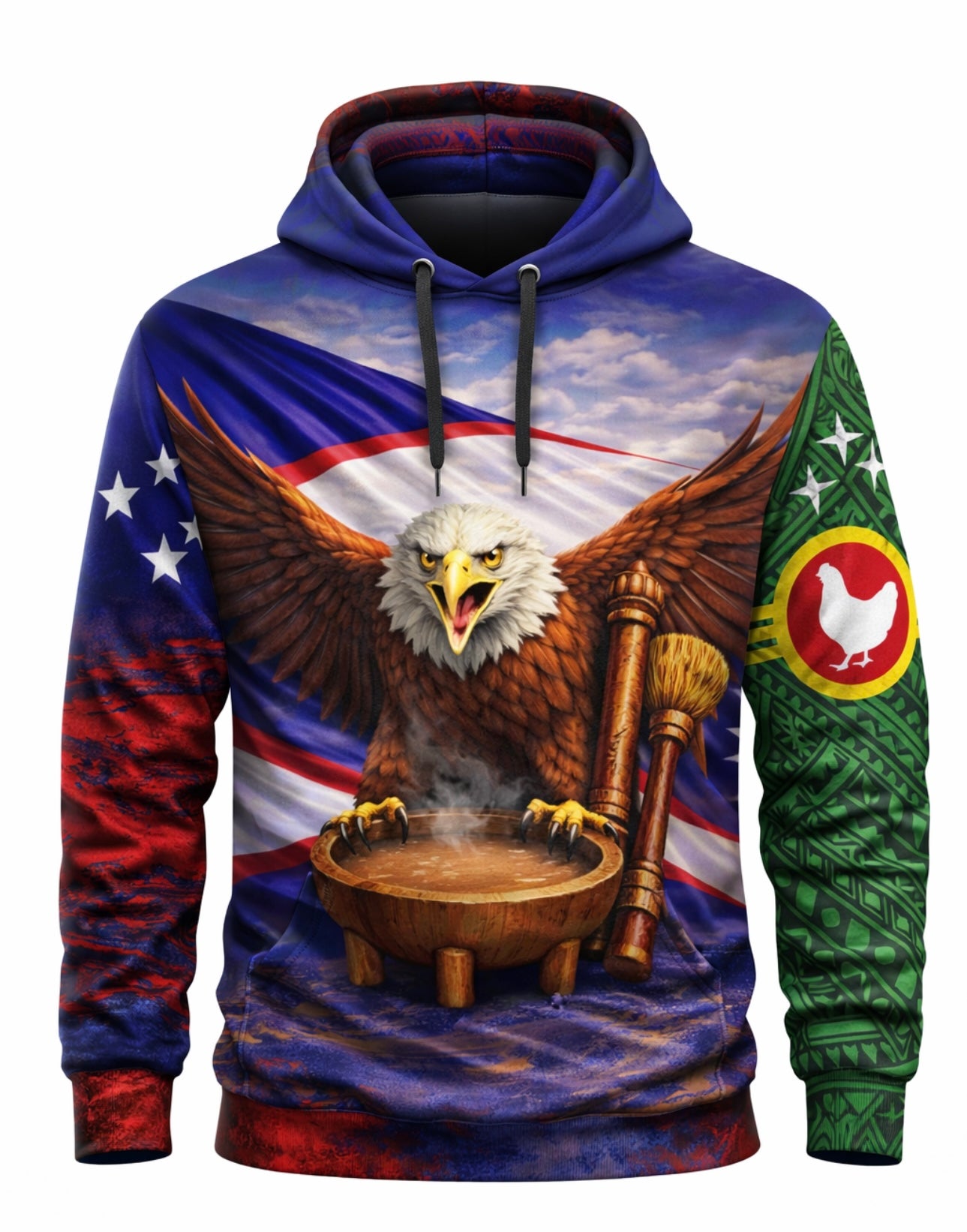 Am. Samoa, Samoa, & Manu’a blend Hoodie