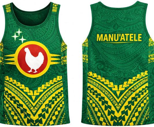 Manu'atele Basketball Jersey